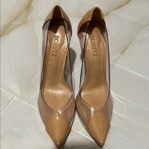 Schutz Women's Tan Pumps